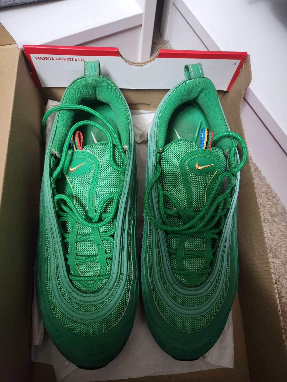 Nike Air Max 97 QS Olympic Rings Green